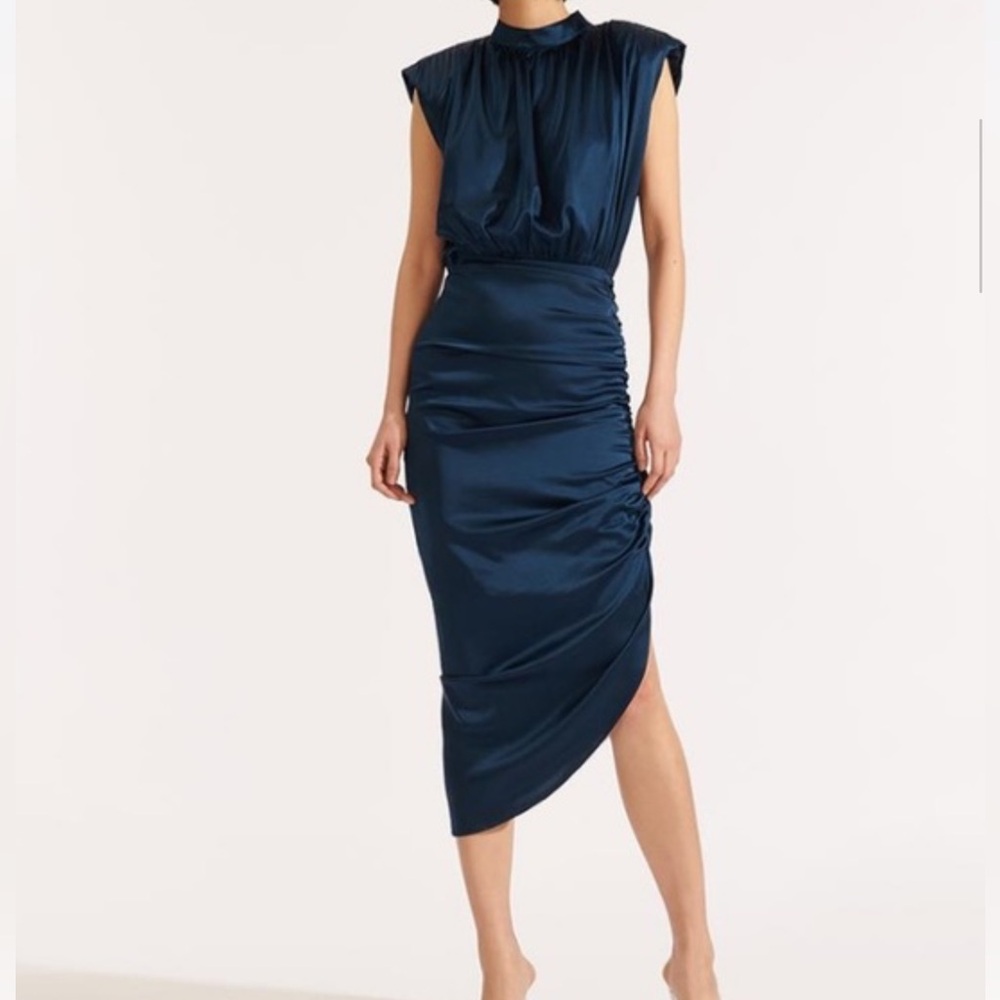 Veronica Beard Kendall Silk Midi Dress Sz 2
